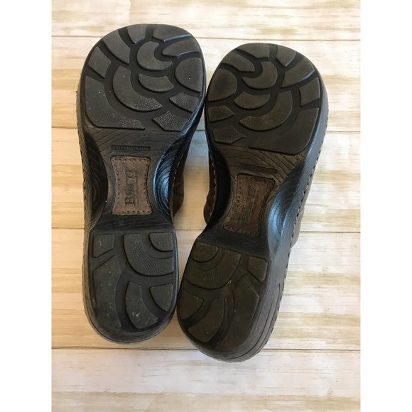 Born Brown Leather 9.5 Clogs - Picture 5 of 5